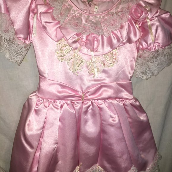 STEPHANIE B BRINGS YOU AMAZING PINK LIKE SATIN NEW - Picture 2 of 14